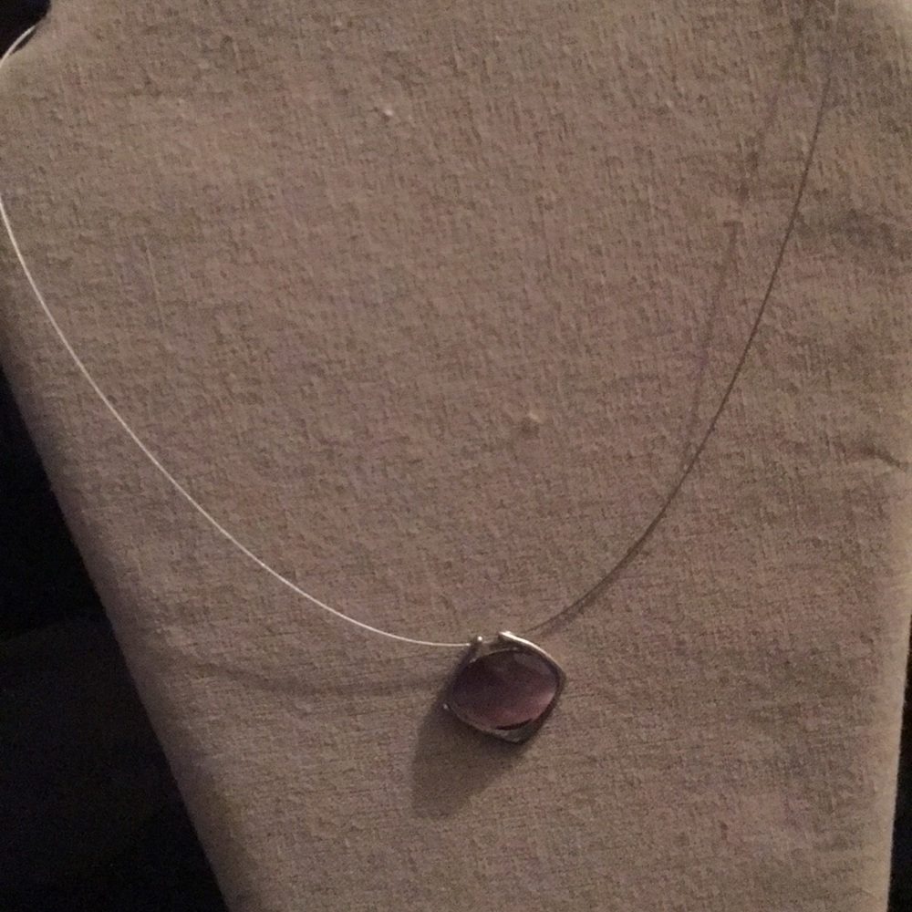 Lia Sophia "Mauve-lous" necklace